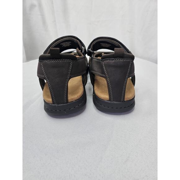 Club Room Men's Douglas Strap Sandals Brown Size 13M NWT - Picture 4 of 6